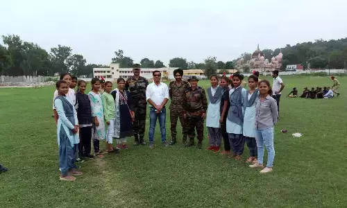 एनसीसी में तीस छात्र-छात्राओं का हुआ चयन