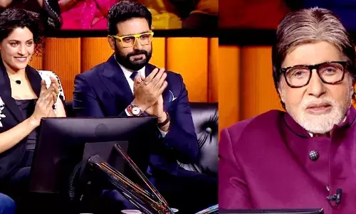 केबीसी 15: अभिषेक ने किया खुलासा, चेल्सी एफसी मैच के दौरान बिग बी बन गए कमेंटेटर  केबीसी 15: अभिषेक ने किया खुलासा, चेल्सी एफसी मैच के दौरान बिग बी बन गए कमेंटेटर