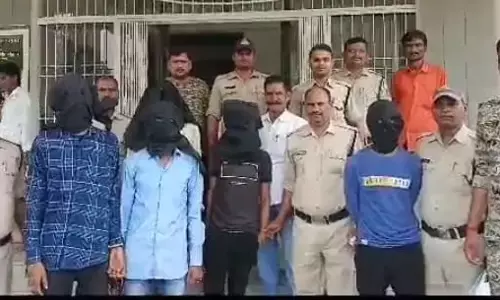 सती अनुसुईया जंगल में डकैती के लिए जुटे यूपी के 5 बदमाश गिरफ्तार