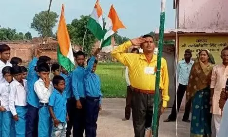 पंचायत सरपंच के नेतृत्व में निकली दिया ग्राम में तिरंगा रैली पंचायत सरपंच के नेतृत्व में निकली दिया ग्राम में तिरंगा रैली
