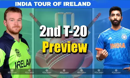 भारत-आयरलैंड के बीच दूसरा टी-20 मैच आज, सीरीज जीतने के इरादे से उतरेगी भारतीय टीम भारत-आयरलैंड के बीच दूसरा टी-20 मैच आज, सीरीज जीतने के इरादे से उतरेगी भारतीय टीम