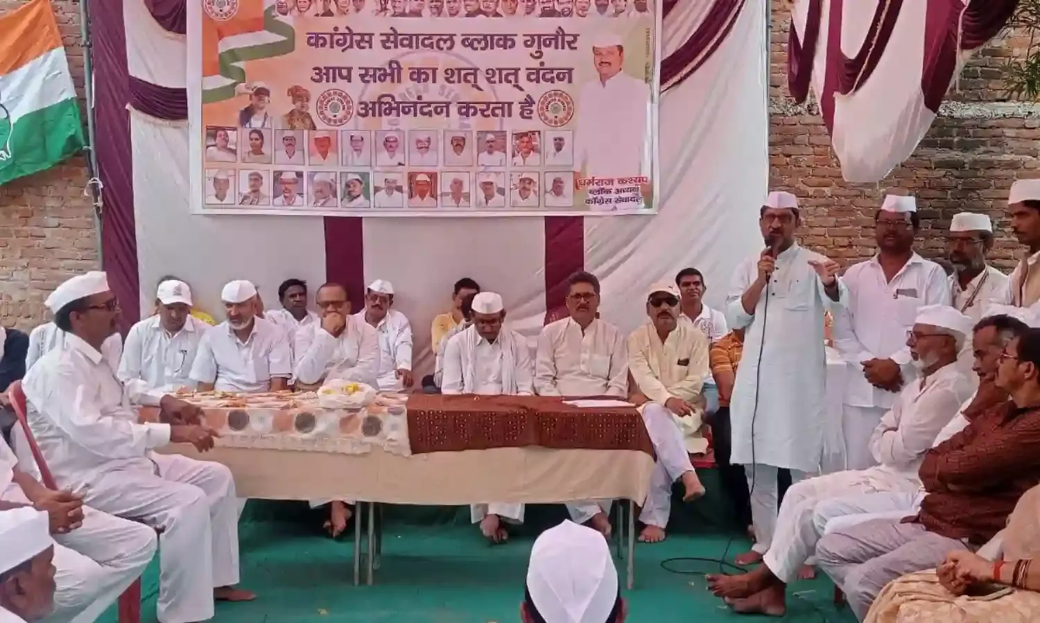 सेवादल ने मनाई पूर्व प्रधानमंत्री राजीव गांधी की जयंती