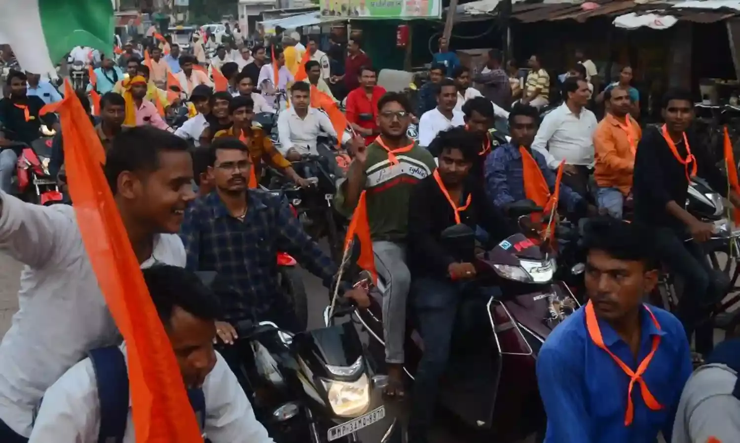 सामाजिक एकता एवं भाईचारा सम्मेलन उपरांत निकाली गई बाइक रैली