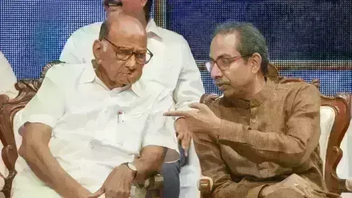 ईशान्य मुंबई की लोकसभा सीट को लेकर उद्धव गुट और शरद गुट आए आमने-सामने ईशान्य मुंबई की लोकसभा सीट को लेकर उद्धव गुट और शरद गुट आए आमने-सामने