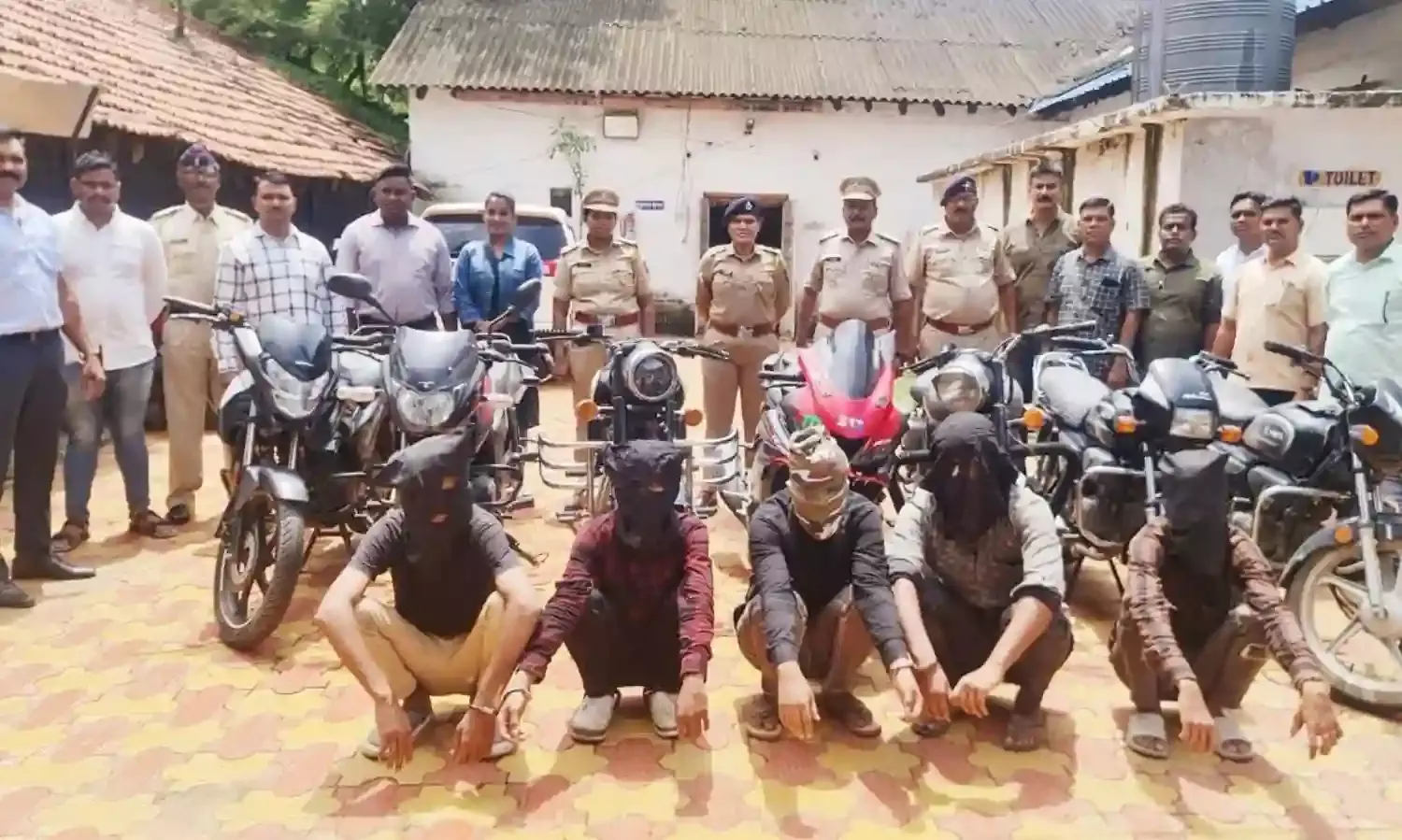बाइक चाेरों की ‘नांदेड़ गैंग’ का पर्दाफाश
