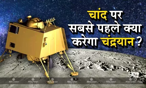 कुछ ही घंटे में सॉफ्ट लैंडिंग करेगा चंद्रयान, लैडिंग से पहले चांद की सतह का इस तरह करेगा मुआयना, उतरते ही सबसे पहले करेगा ये काम