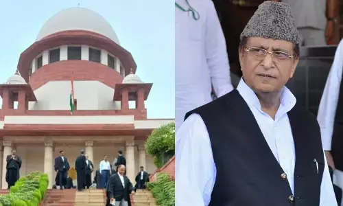 हेट स्पीच केस : सुप्रीम कोर्ट से आजम खान को राहत, वॉयल सैंपल देने पर लगाई रोक हेट स्पीच केस : सुप्रीम कोर्ट से आजम खान को राहत, वॉयल सैंपल देने पर लगाई रोक