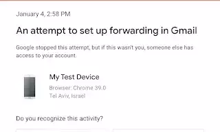जीमेल अब नया फॉरवर्डिंग एड्रेस जोड़ते समय यूजर्स से वेरिफिकेशन के लिए कह सकता है