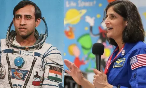 अंतरिक्ष यात्री राकेश शर्मा, सुनीता विलियम्स ने चंद्रयान-3 मिशन, इसरो की सराहना की