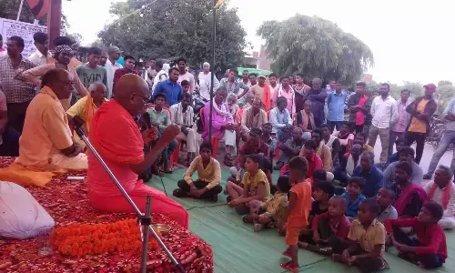 स्नेहा यात्रा का टिकुरिहा में हुआ स्वागत स्नेहा यात्रा का टिकुरिहा में हुआ स्वागत