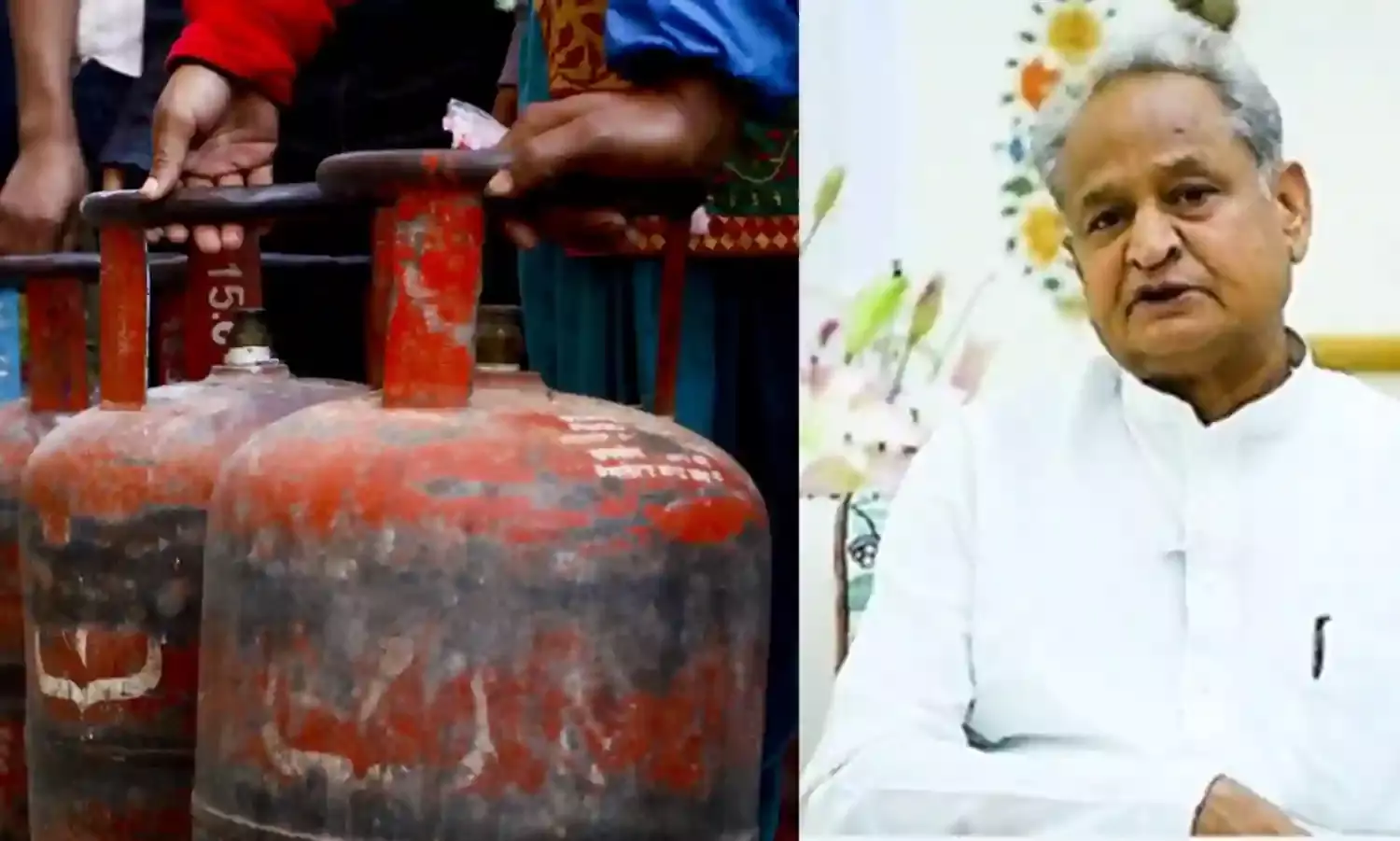 500 रुपये में गैस सिलेंडर देकर गहलोत ने दी महंगाई से राहत