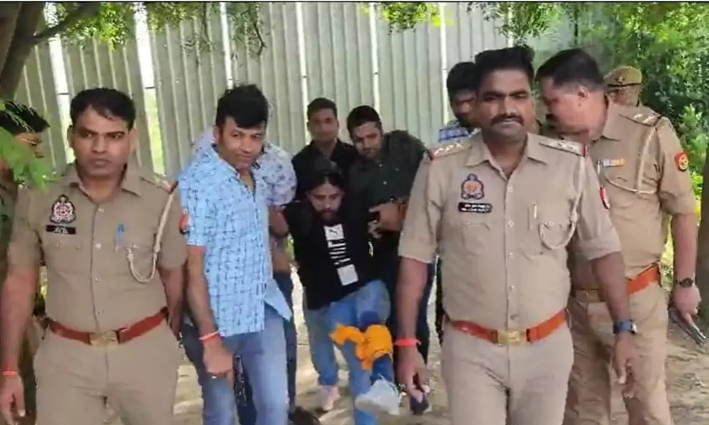 पुलिस के साथ मुठभेड़ में दो बदमाश घायल, गिरफ्तार