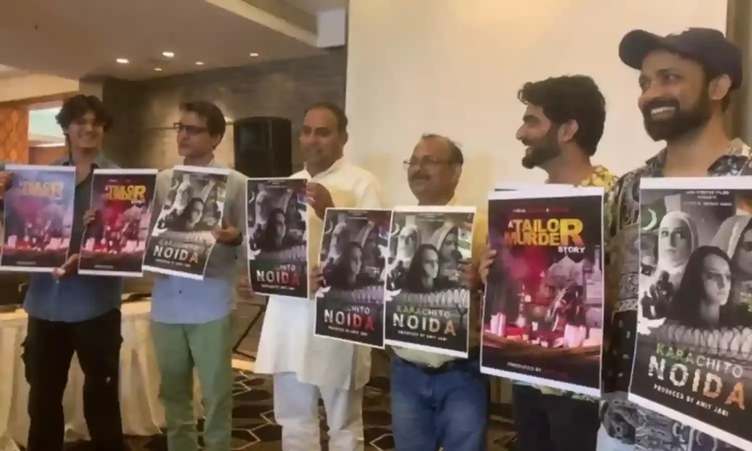 सीमा हैदर पर फिल्म बनाने वाले प्रोड्यूसर पहुंचे मुंबई, दो फिल्मों का पोस्टर किया लॉन्च