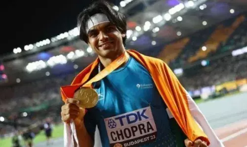 खड़गे व राहुल ने स्वर्ण पदक के लिए नीरज चोपड़ा को दी बधाई खड़गे व राहुल ने स्वर्ण पदक के लिए नीरज चोपड़ा को दी बधाई