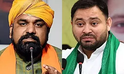 रसोई गैस सस्ता होने को तेजस्वी यादव ने बताया आईएनडीआईए का दबाव, सम्राट चौधरी बोले - बहनों को तोहफा