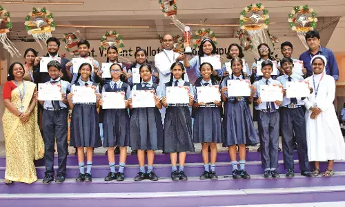 क्वायर प्रतियोगिता में पल्लोटी स्कूल विजेता क्वायर प्रतियोगिता में पल्लोटी स्कूल विजेता