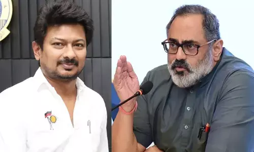 सनातन धर्म पर उदयनिधि स्टालिन की टिप्पणी को मंत्री चंद्रशेखर ने बताया नीच हरकत