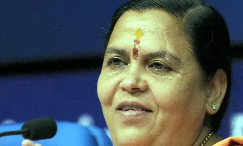 जन आशीर्वाद यात्रा में न बुलाए जाने पर उमा भारती आहत