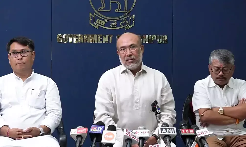 मणिपुर के मुख्यमंत्री ने जातीय हिंसा पर ईजीआई रिपोर्ट को पक्षपातपूर्ण बताया, एडिटर्स गिल्ड के 4 सदस्यों के खिलाफ एफआईआर दर्ज