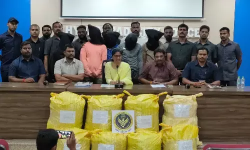 तेलंगाना में 200 किलोग्राम से अधिक गांजा जब्त, 5 गिरफ्तार