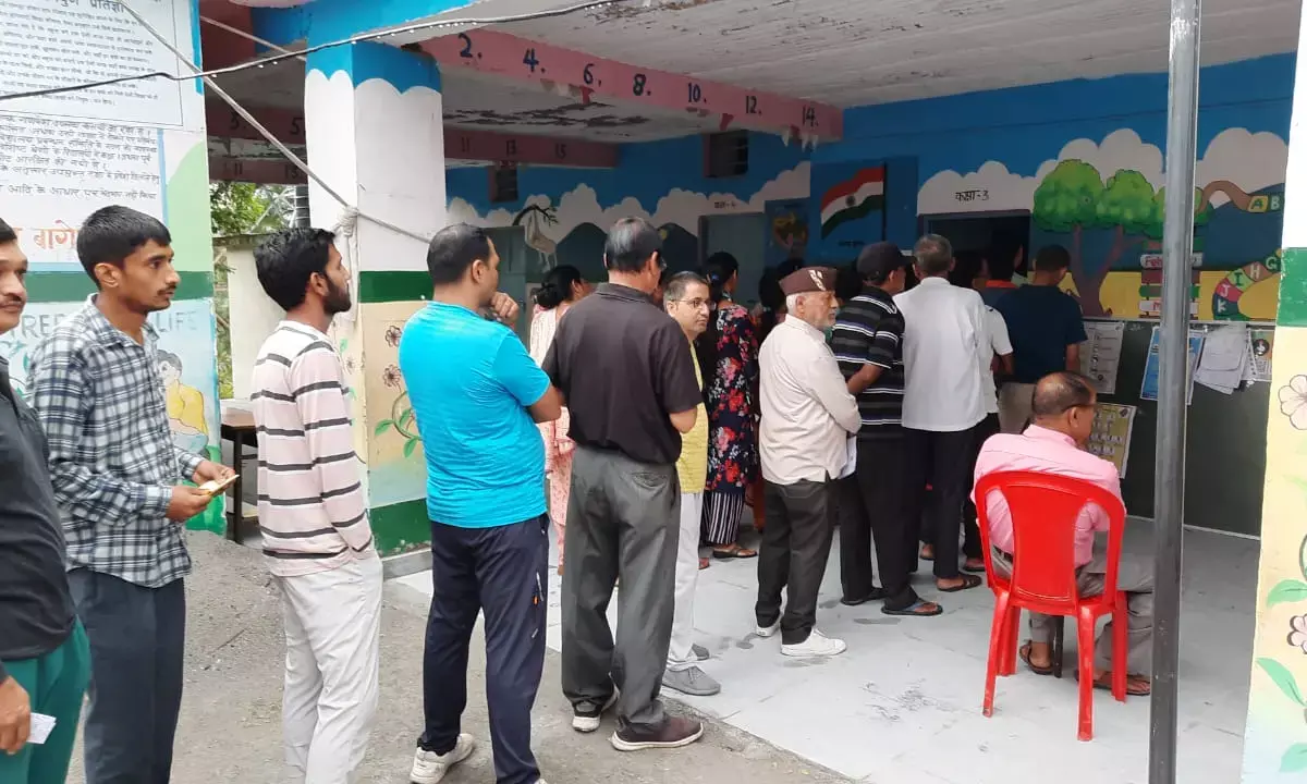 बागेश्वर उपचुनाव : दोपहर 1 बजे तक 38.08 फीसदी मतदान