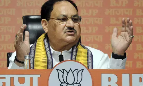 जेपी नड्डा ने केंद्र सरकार की आलोचना के लिए कांग्रेस पर कटाक्ष किया