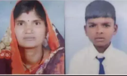 करंट लगने से मां - बेटे की मौत