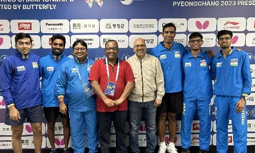 भारतीय पुरुष टीम को एशियाई टीटी चैंपियनशिप में मिला कांस्य पदक