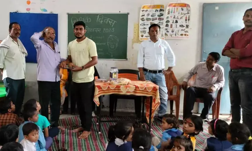 सीएम राइज विद्यालय में मनाया गया शिक्षक दिवस
