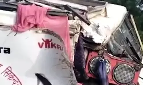 राजस्थान में दुर्घटना में एमपी और यूपी के दो श्रद्धालुओं की मौत राजस्थान में दुर्घटना में एमपी और यूपी के दो श्रद्धालुओं की मौत