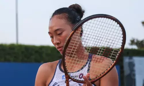 क्वार्टर फाइनल में झेंग किनवेन को मिली हार, वांग ज़िन्यू युगल सेमीफाइनल में क्वार्टर फाइनल में झेंग किनवेन को मिली हार, वांग ज़िन्यू युगल सेमीफाइनल में