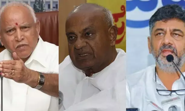 येदियुरप्पा ने कहा, जद (एस) के साथ गठबंधन से भाजपा मजबूत होगी; कांग्रेस का दावा, जद (एस) मिट जाएगी