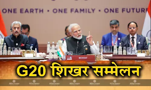 रात्रिभोज में शामिल हुए बाइडेन, सुनक समेत जी20 के अन्य नेता, भारतीय व्यंजन का उठाए लुत्फ, राष्ट्रपति मुर्मू और पीएम मोदी ने किया स्वागत रात्रिभोज में शामिल हुए बाइडेन, सुनक समेत जी20 के अन्य नेता, भारतीय व्यंजन का उठाए लुत्फ, राष्ट्रपति मुर्मू और पीएम मोदी ने किया स्वागत