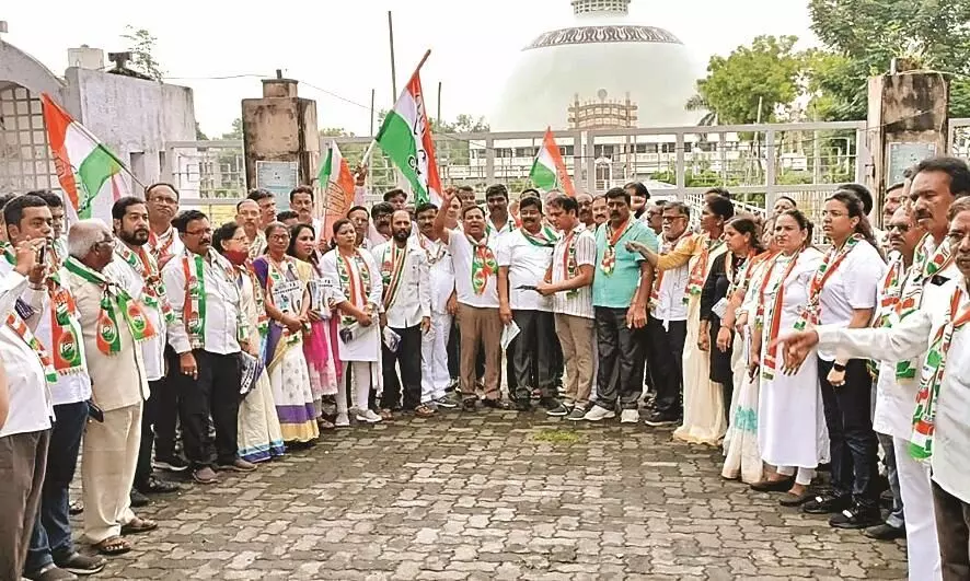 दक्षिण-पश्चिम विस क्षेत्र में निकली जनसंवाद पदयात्रा दक्षिण-पश्चिम विस क्षेत्र में निकली जनसंवाद पदयात्रा
