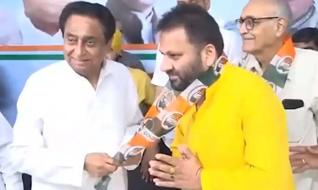 मप्र में भाजपा के पूर्व विधायक ने कांग्रेस का थामा दामन