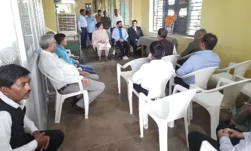 एसडीओपी पहुंचे पहाडीखेरा, जनप्रतिनिधि व गणमान्य नागरिकों से किया संवाद