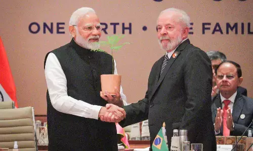 पीएम मोदी ने जी20 सम्मेलन के समापन की घोषणा की, ब्राजील को सौंपी अध्यक्षता
