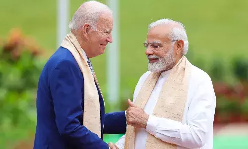 बाइडन बोले : मैंने मोदी के साथ बैठक में मानवाधिकार, प्रेस की आजादी की बात उठाई बाइडन बोले : मैंने मोदी के साथ बैठक में मानवाधिकार, प्रेस की आजादी की बात उठाई