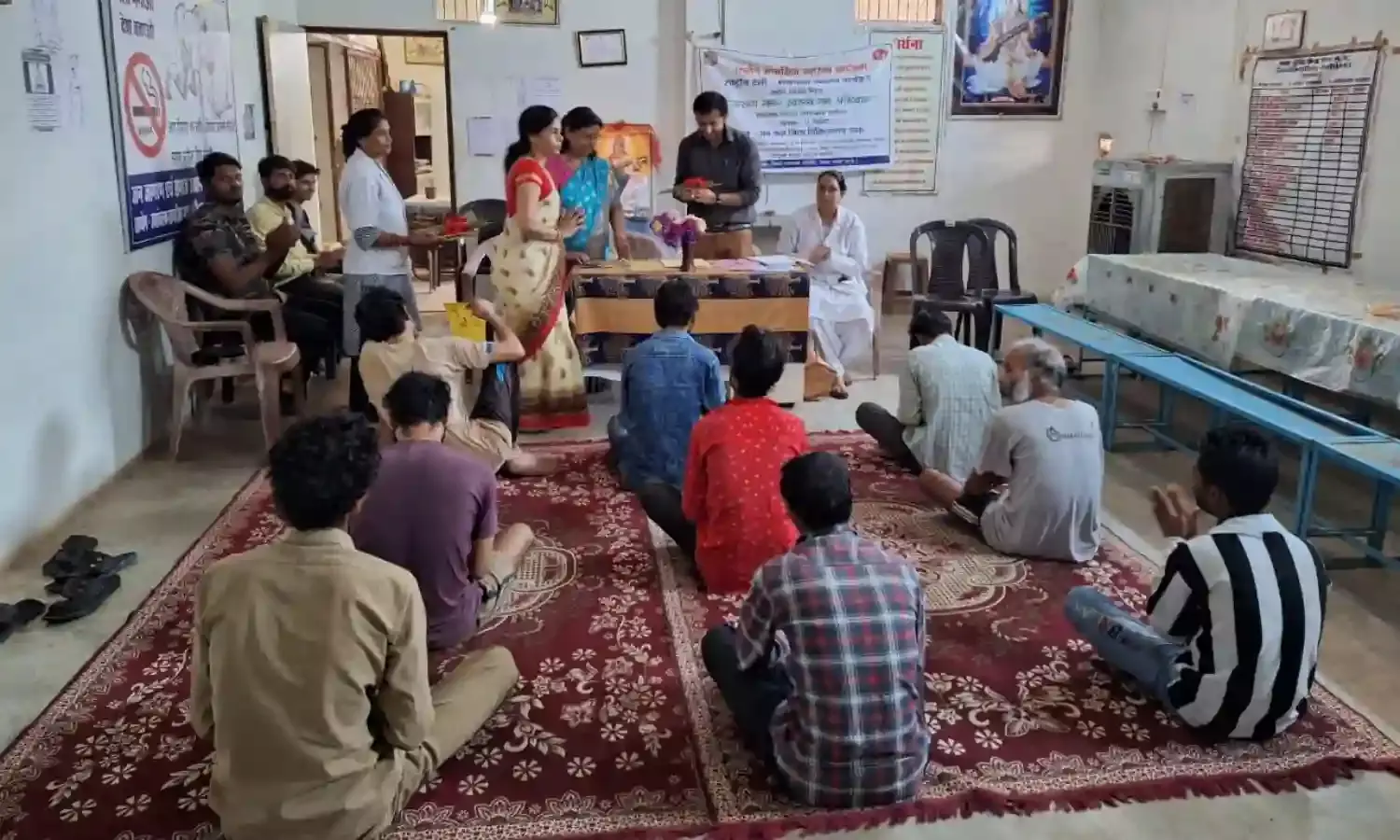 स्वस्थ मन-स्वस्थ तन अभियान के तहत कार्यक्रम आयोजित