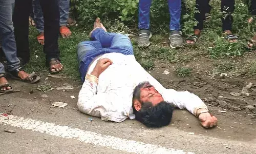 हादसे में 3 गंभीर रुप से घायल, वन पर्यटन केंद्र के समक्ष हादसों का सिलसिला जारी