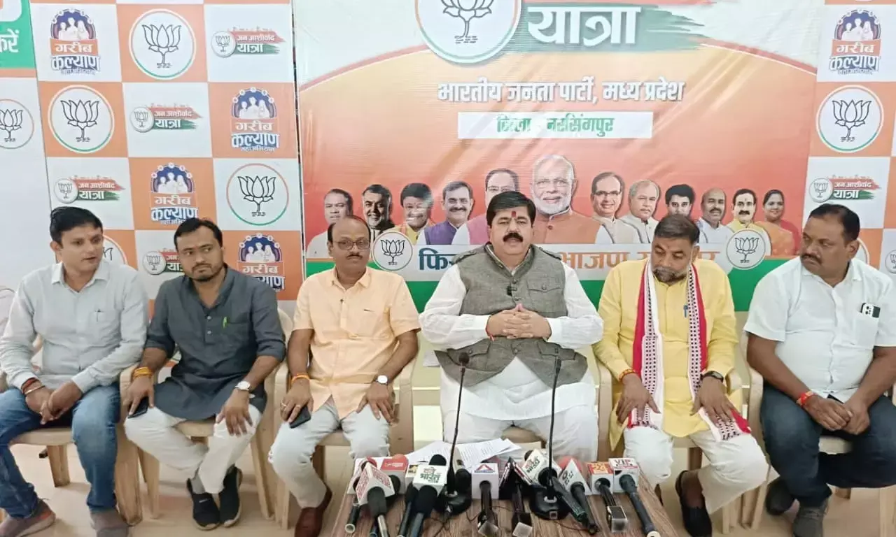 जन आशीर्वाद यात्रा को मिल रहा भरपूर आशीर्वाद एमपी की जनता केवल भाजपा के साथ - डॉ.दुर्गेश केशवानी