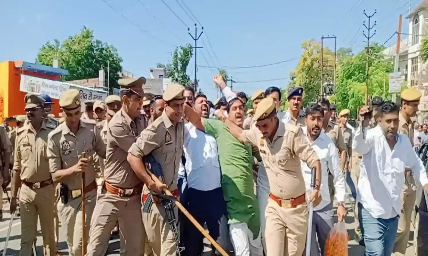 मेरठ में सम्राट मिहिर भोज प्रतिहार यात्रा को लेकर गुर्जर-राजपूत समाज आमने-सामने, 100 लोग हिरासत में