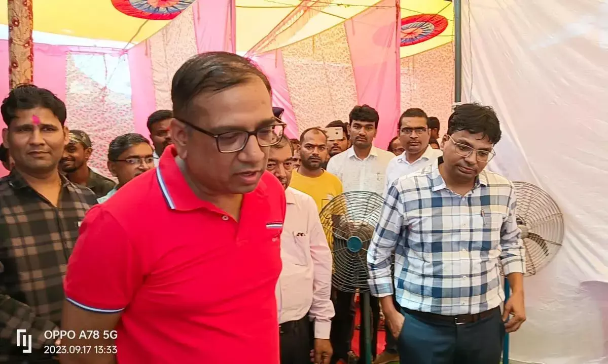सामुदायिक स्वास्थ्य केन्द्र में आयुष्मान स्वास्थ्य शिविर का हुआ आयोजन