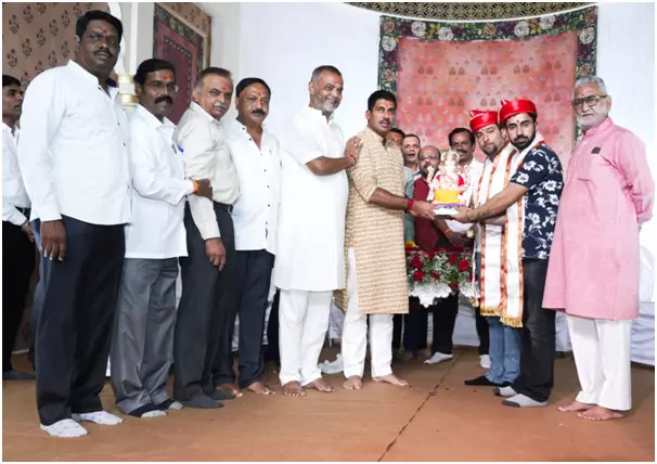 गणेश उत्सव लाएगा कश्मीर में सुख-समृद्धि - पुनीत बालन गणेश उत्सव लाएगा कश्मीर में सुख-समृद्धि - पुनीत बालन