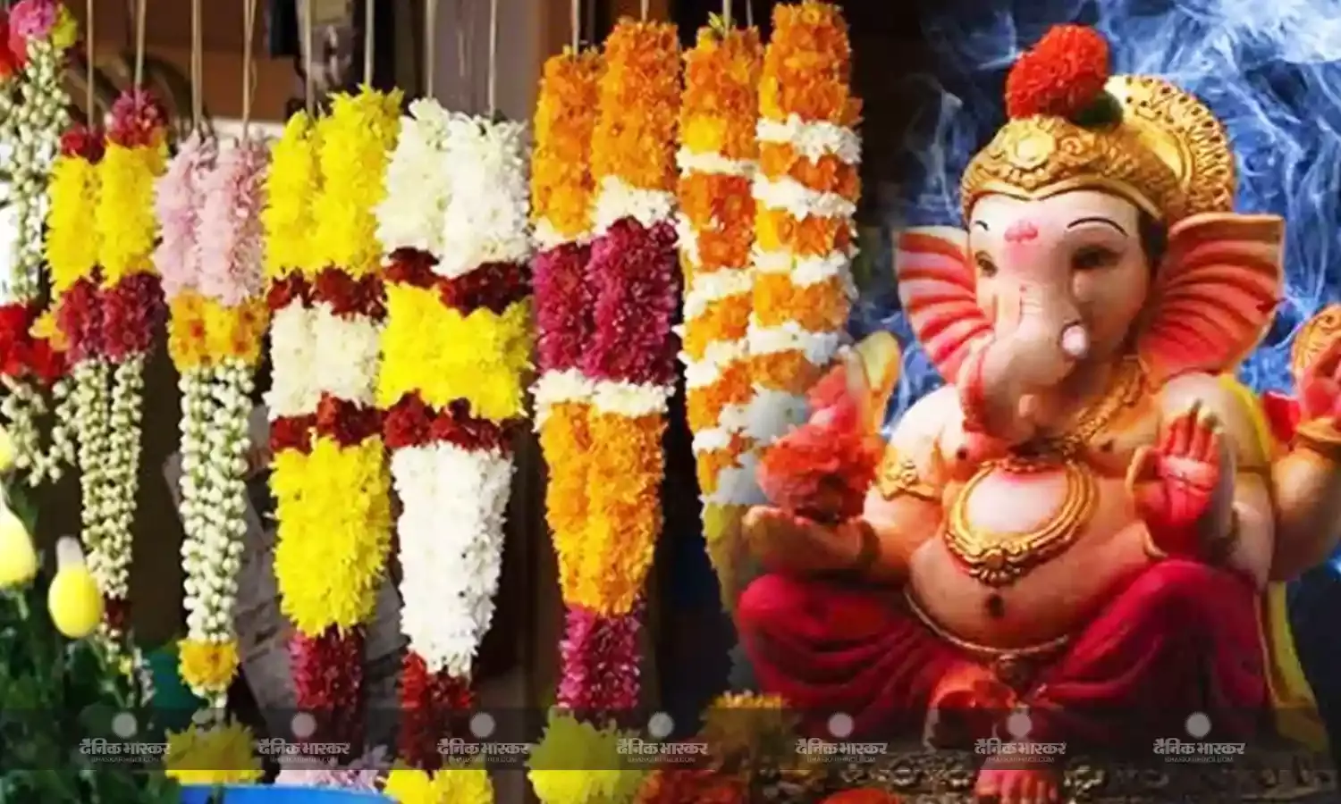 गणेश उत्सव के मौके पर इन आइडियाज के साथ बनाएं बप्पा के लिए सुन्दर फूलों की माला