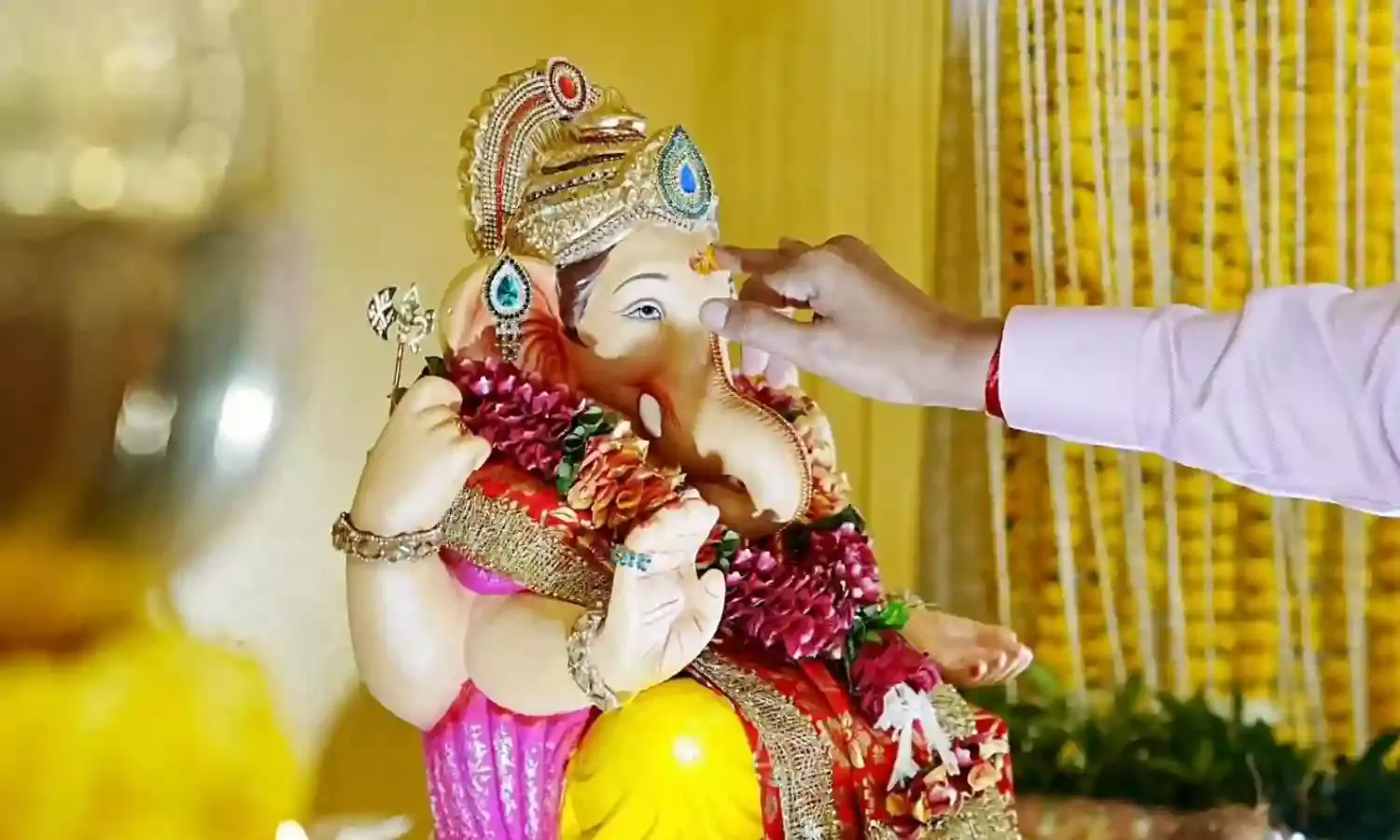 महाराष्ट्र सदन में भी विराजे गणपति बप्पा, राष्ट्रीय राजधानी में जगह-जगह उत्सव