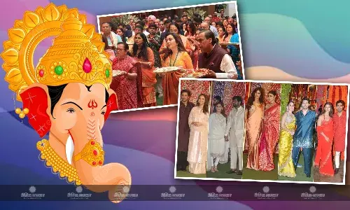 मुकेश अंबानी के घर धूम धाम के साथ मनाया गया गणेश चतुर्थी का त्योहार, परिवार समते दर्शन के लिए पहुंचे तामाम सितारे