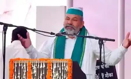 मांगें पूरी न होने पर राकेश टिकैत ने आंदोलन की चेतावनी दी