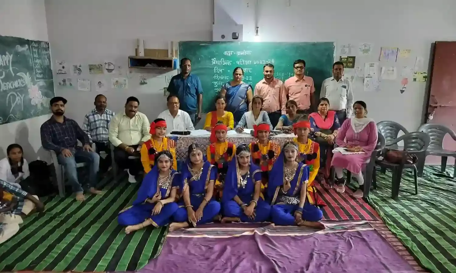 बालरंग प्रतियोगिता में ग्रामीण क्षेत्र के बच्चों ने दिखाया हुनर