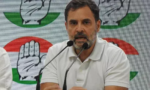 राहुल ने की महिला आरक्षण बिल तुरंत लागू करने की मांग, ओबीसी कोटा न हाेने पर जताया अफसोस राहुल ने की महिला आरक्षण बिल तुरंत लागू करने की मांग, ओबीसी कोटा न हाेने पर जताया अफसोस